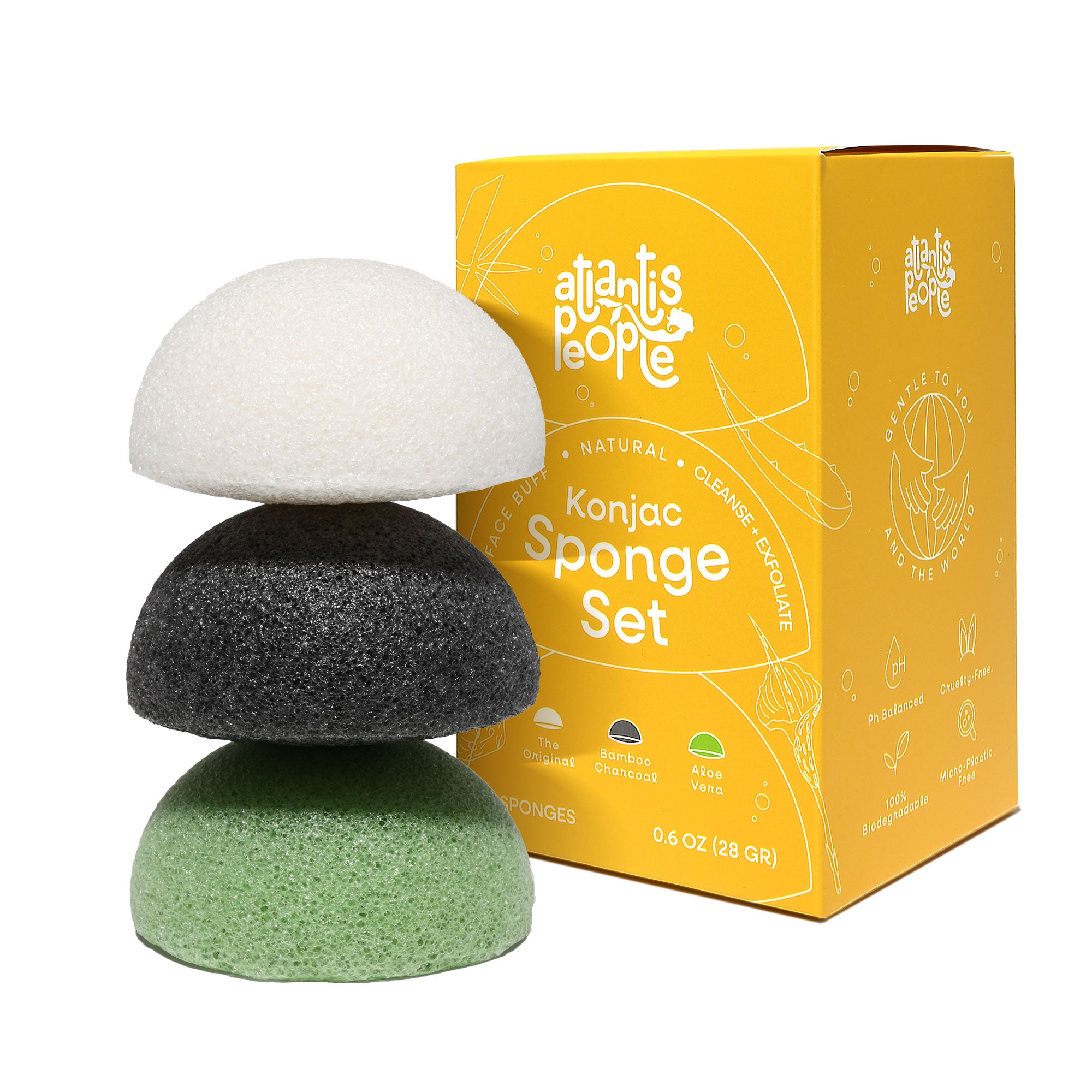 Konjac Sponge Set