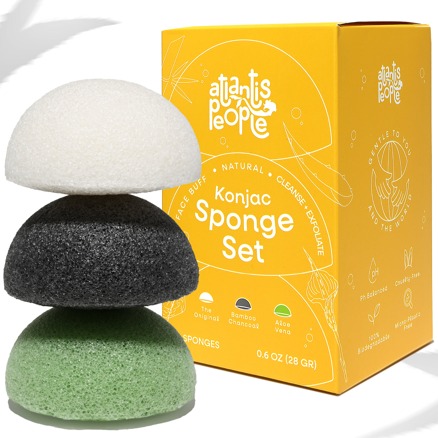 Konjac Sponge Set
