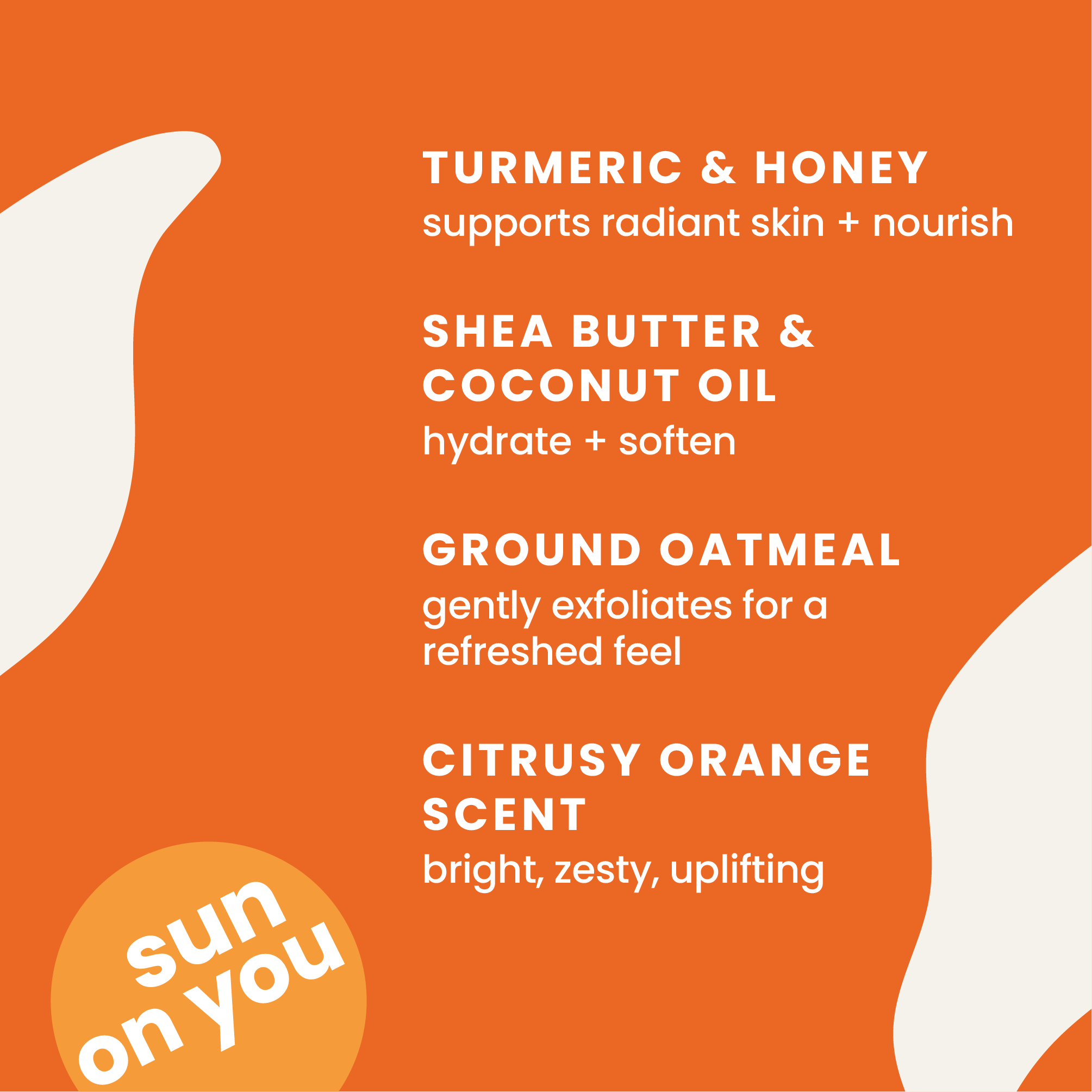 Sunlit Tangerine Tides Turmeric & Honey