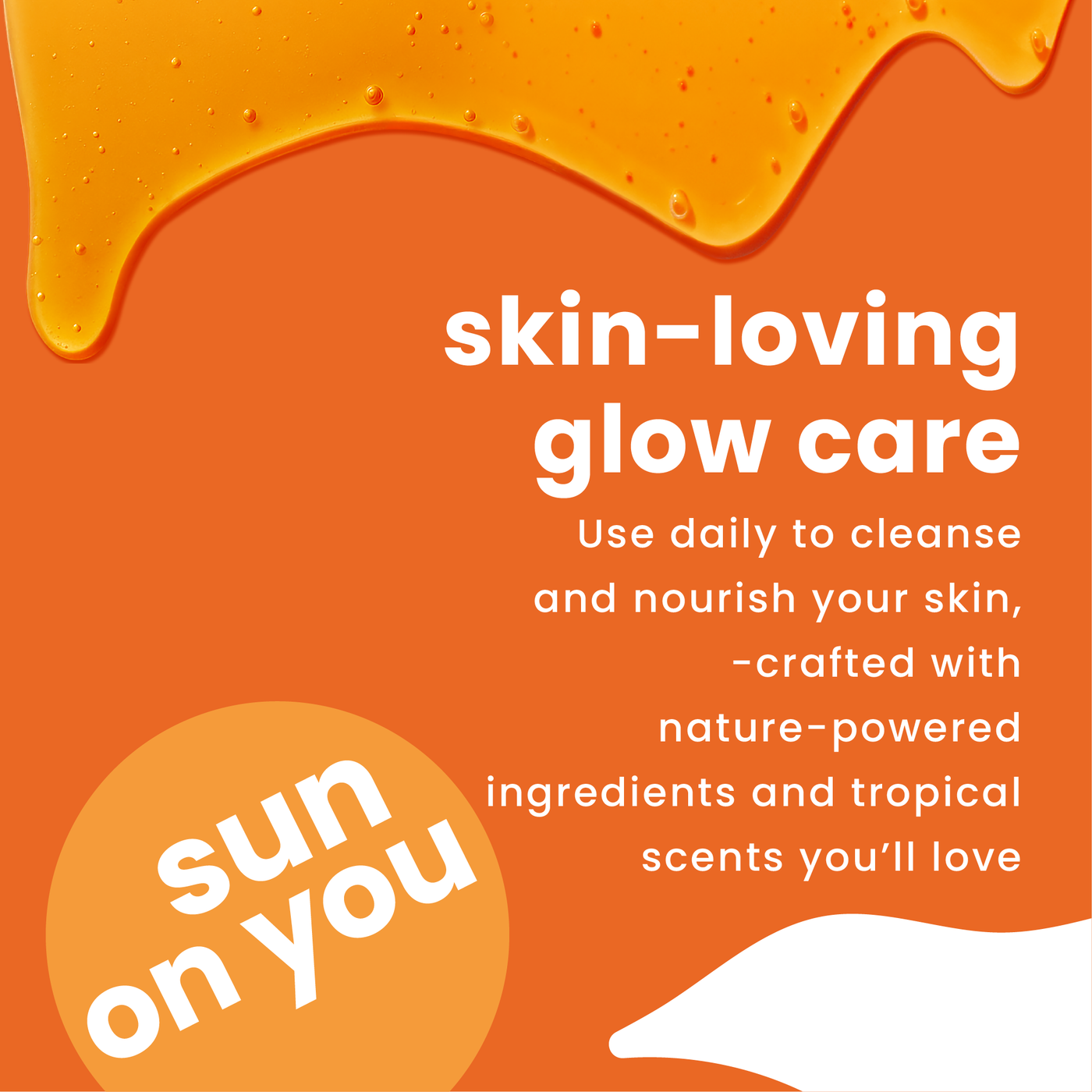 Sunlit Tangerine Tides